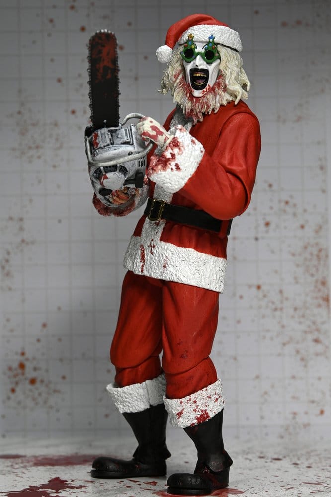 Terrifier 3 Actionfigur Ultimate Santa Suit Art the Clown (Bloody Version) 18 cm