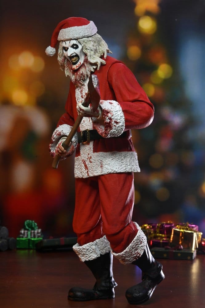 Terrifier 3 Actionfigur Ultimate Santa Suit Art the Clown (Bloody Version) 18 cm