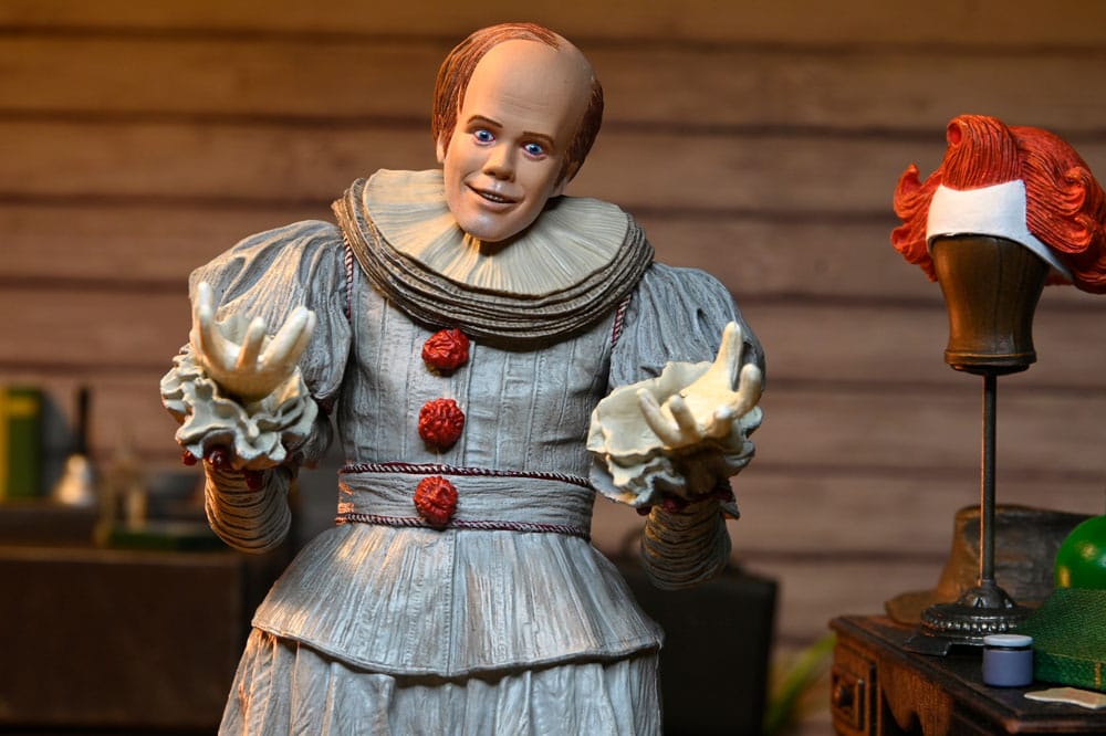 Es: Welcome To Derry Actionfigur Ultimate Bob Gray As Pennywise 18 cm