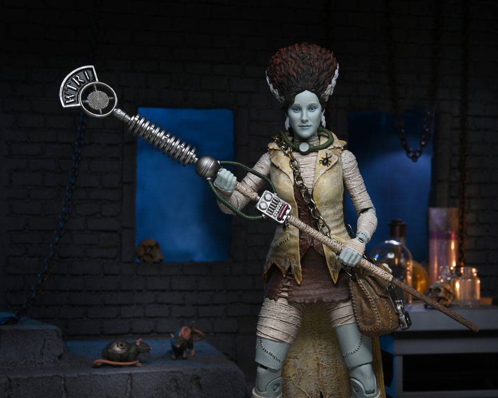 Universal Monsters x Teenage Mutant Ninja Turtles Actionfigur April as The Bride 18 cm