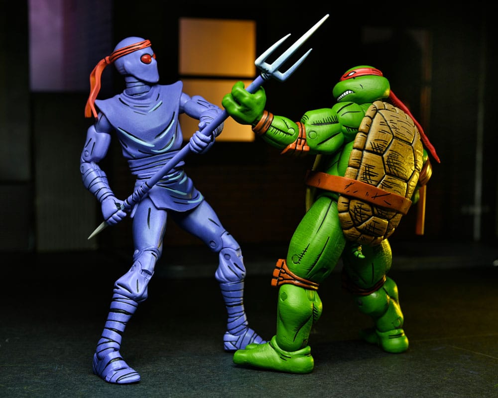 Teenage Mutant Ninja Turtles (Mirage Comics) 4er-Pack Actionfiguren Leonardo, Raphael, Michelangelo, Donatello 18 cm