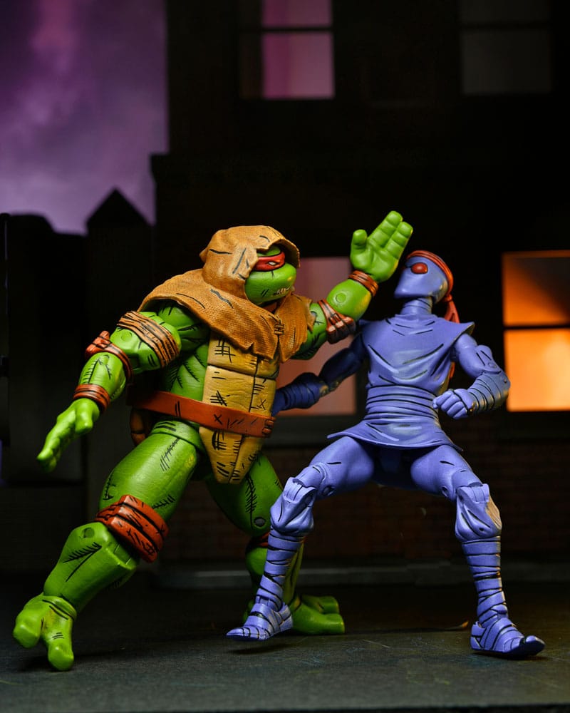 Teenage Mutant Ninja Turtles (Mirage Comics) 4er-Pack Actionfiguren Leonardo, Raphael, Michelangelo, Donatello 18 cm