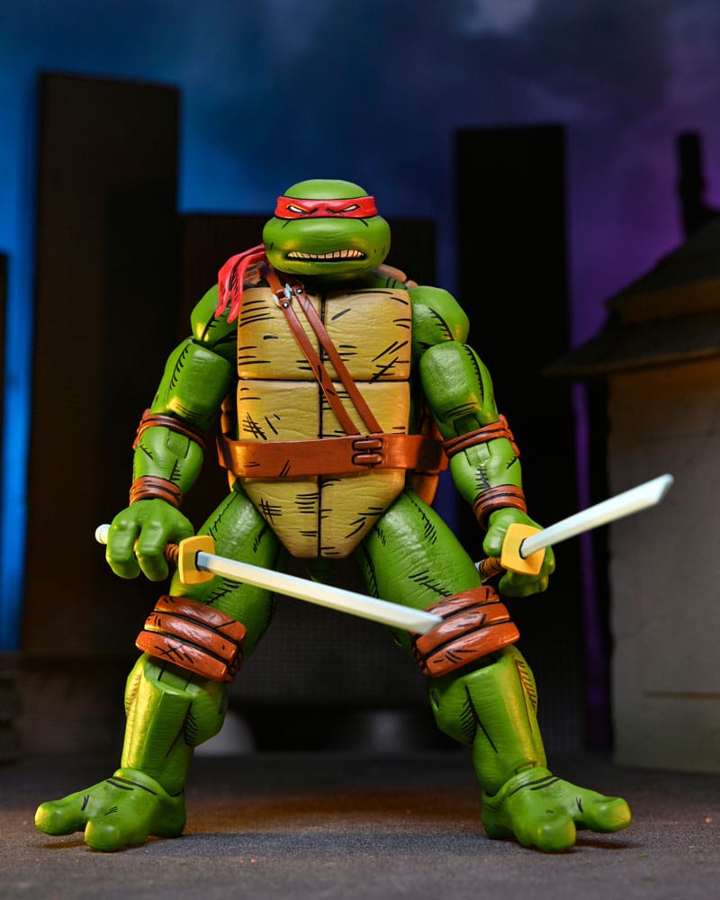 Teenage Mutant Ninja Turtles (Mirage Comics) 4er-Pack Actionfiguren Leonardo, Raphael, Michelangelo, Donatello 18 cm