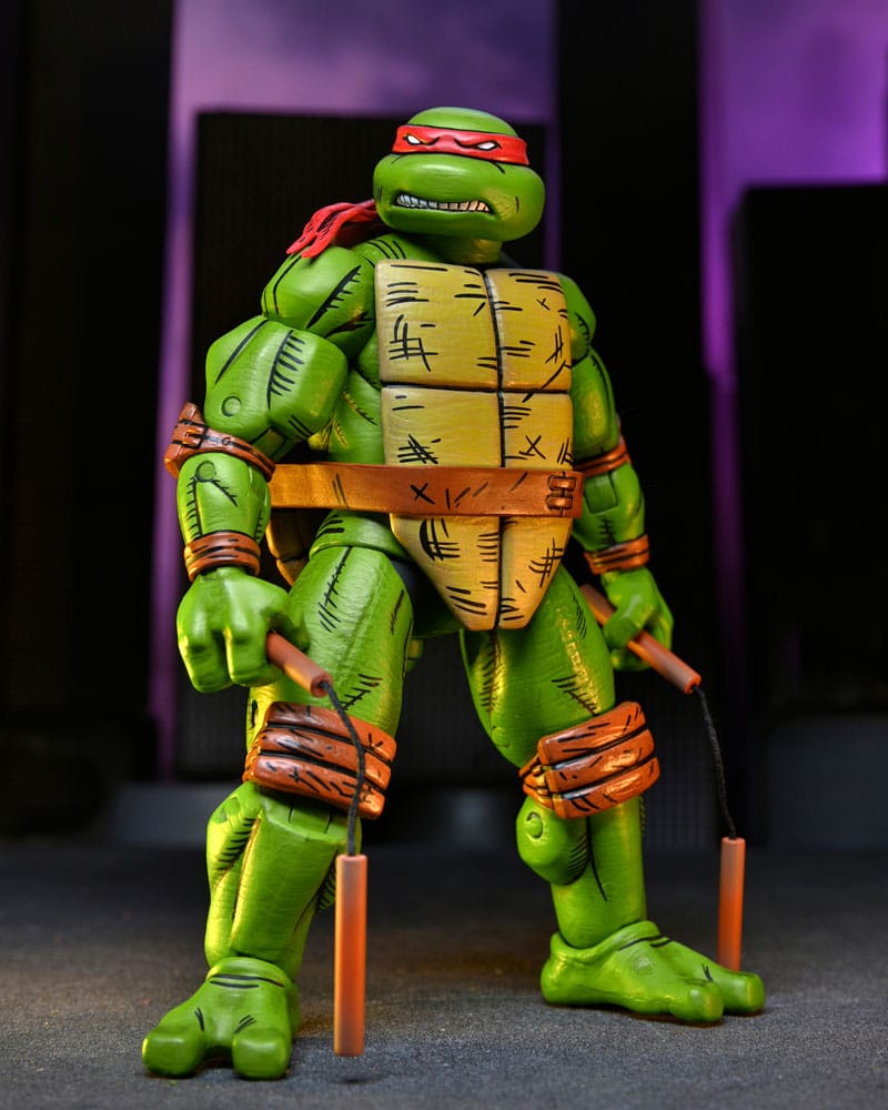 Teenage Mutant Ninja Turtles (Mirage Comics) 4er-Pack Actionfiguren Leonardo, Raphael, Michelangelo, Donatello 18 cm