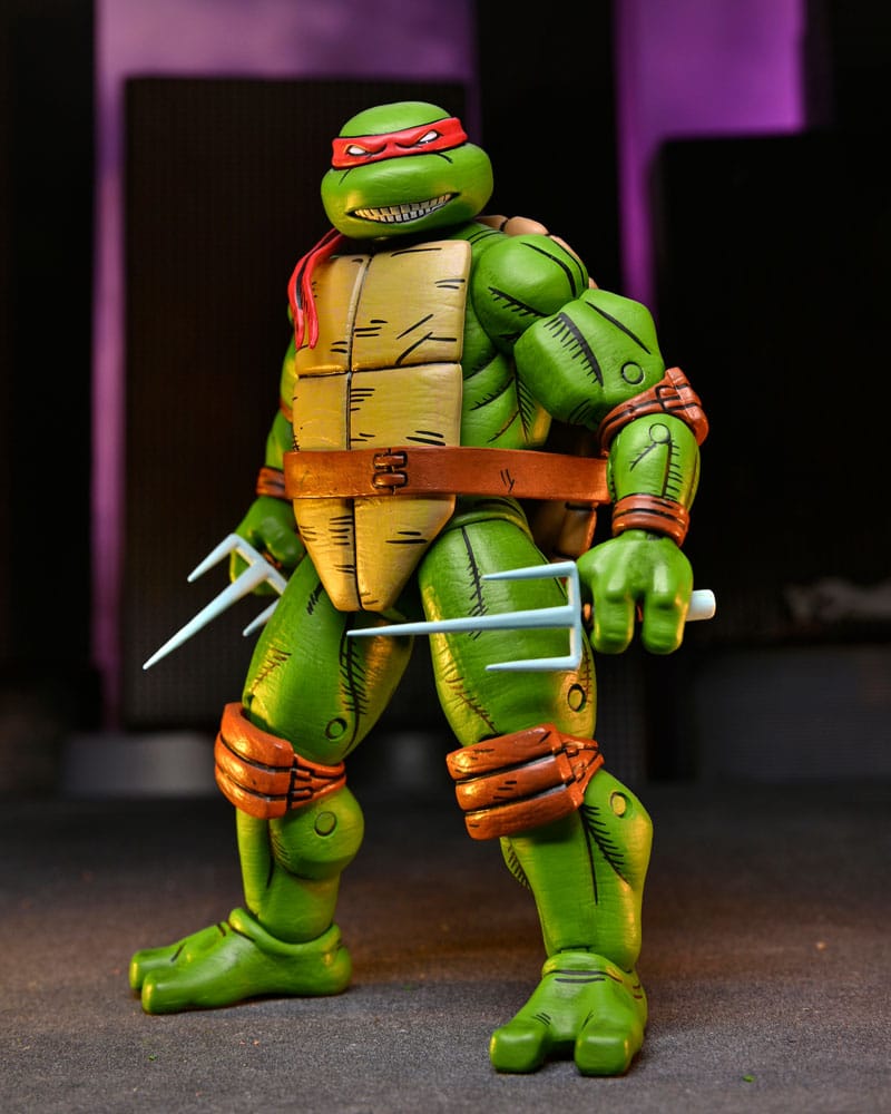 Teenage Mutant Ninja Turtles (Mirage Comics) 4er-Pack Actionfiguren Leonardo, Raphael, Michelangelo, Donatello 18 cm