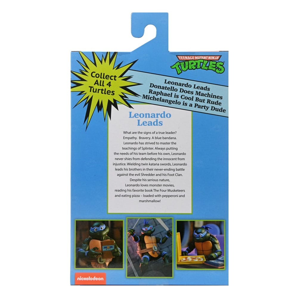 Teenage Mutant Ninja Turtles (1987 Cartoon) Actionfigur Ultimate Leonardo (VHS) 18 cm