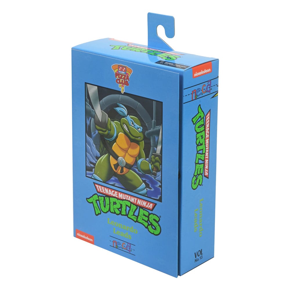 Teenage Mutant Ninja Turtles (1987 Cartoon) Actionfigur Ultimate Leonardo (VHS) 18 cm