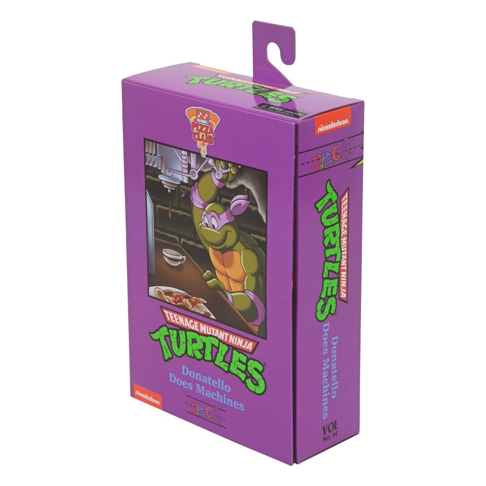 Teenage Mutant Ninja Turtles (1987 Cartoon) Actionfigur Ultimate Donatello (VHS) 18 cm