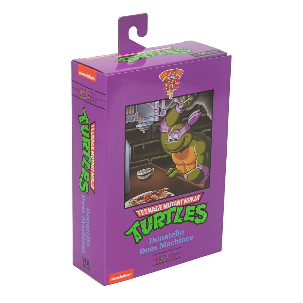 Teenage Mutant Ninja Turtles (1987 Cartoon) Actionfigur Ultimate Donatello (VHS) 18 cm