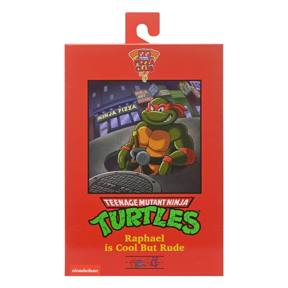 Teenage Mutant Ninja Turtles (1987 Cartoon) Actionfigur Ultimate Raphael (VHS) 18 cm