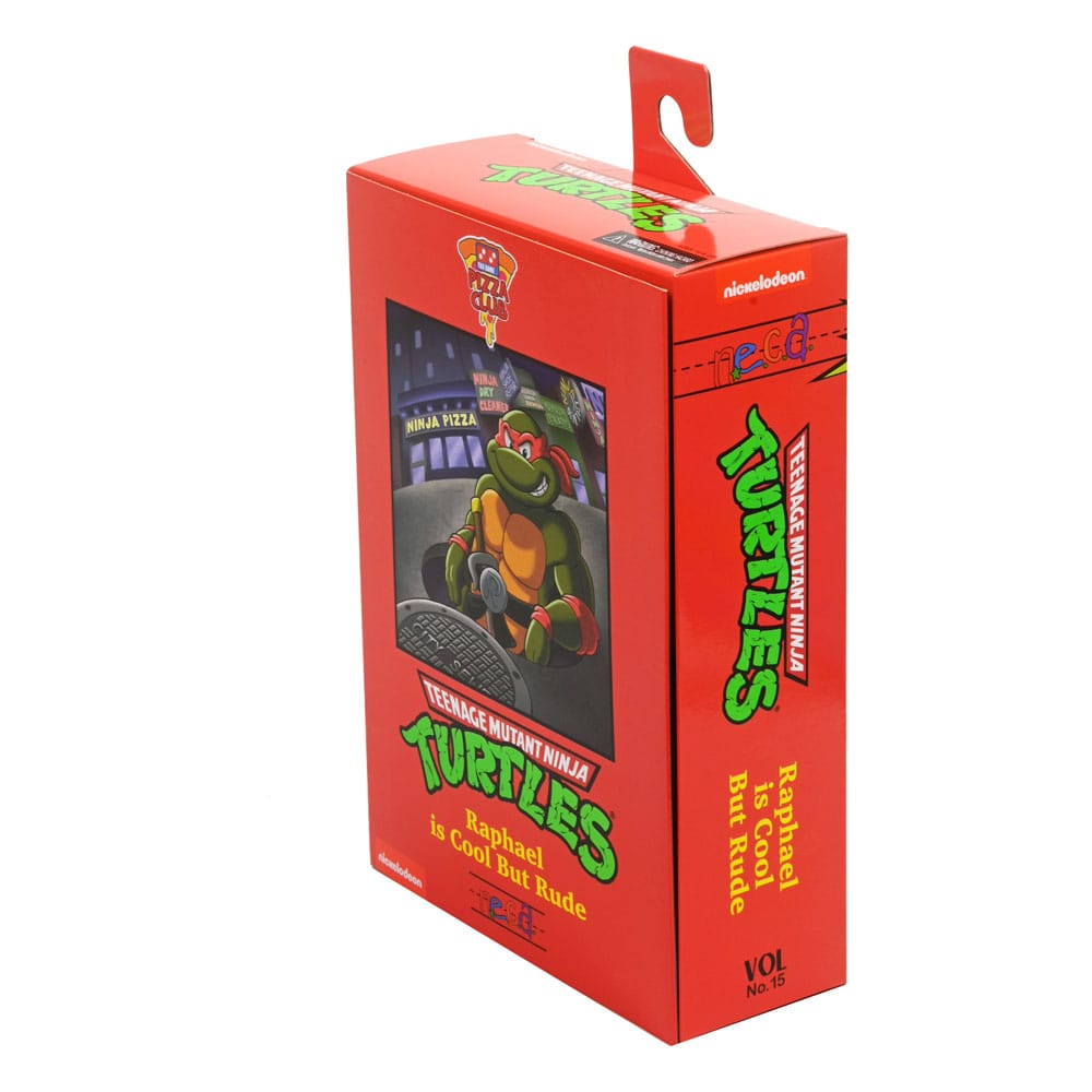 Teenage Mutant Ninja Turtles (1987 Cartoon) Actionfigur Ultimate Raphael (VHS) 18 cm