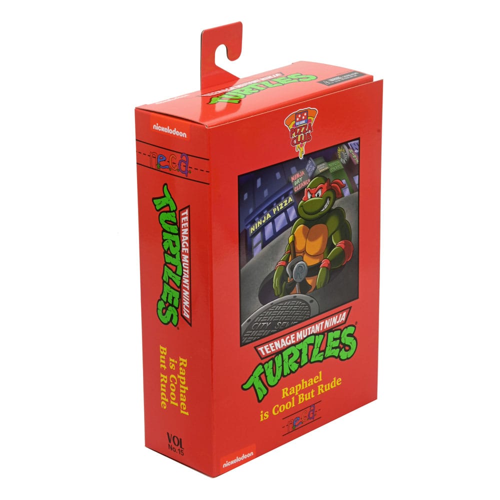 Teenage Mutant Ninja Turtles (1987 Cartoon) Actionfigur Ultimate Raphael (VHS) 18 cm