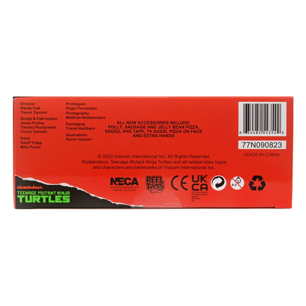 Teenage Mutant Ninja Turtles (1987 Cartoon) Actionfigur Ultimate Raphael (VHS) 18 cm