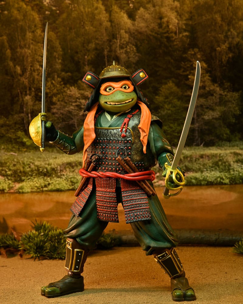 Turtles III Actionfiguren 2-Pack Leonardo & Michelangelo 18 cm