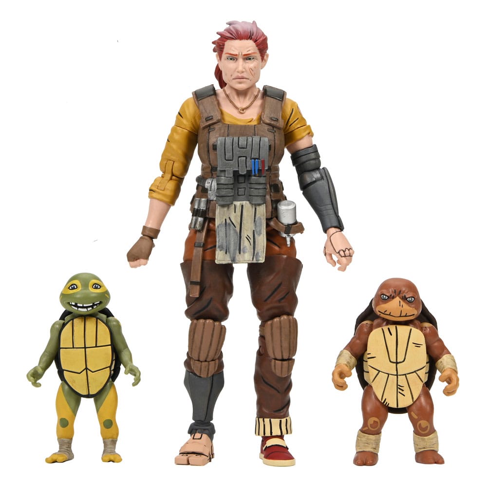 Teenage Mutant Ninja Turtles (The Last Ronin The Lost Years) Actionfigur Grammy April with Baby Yi & Moja 18 cm     