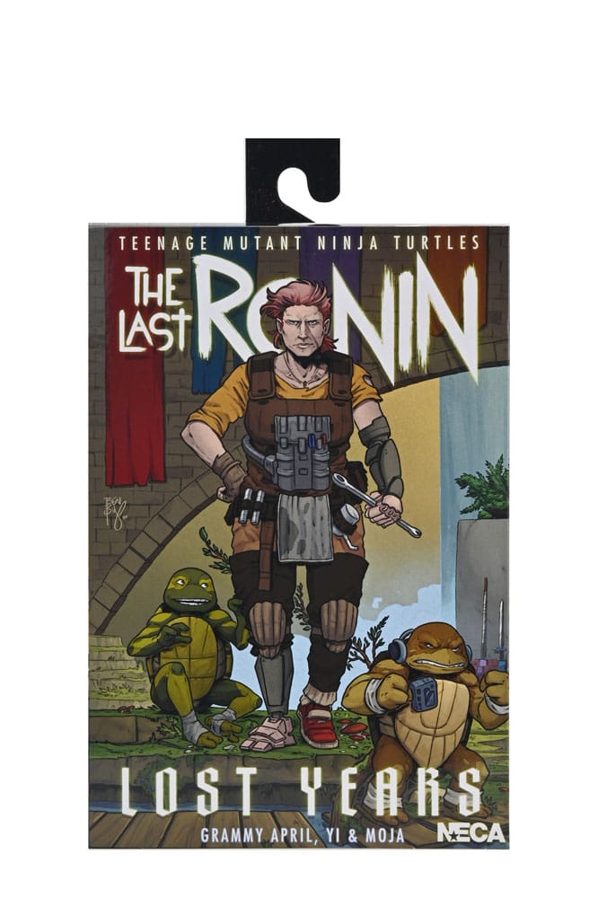 Teenage Mutant Ninja Turtles (The Last Ronin The Lost Years) Actionfigur Grammy April with Baby Yi & Moja 18 cm     