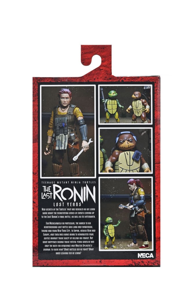 Teenage Mutant Ninja Turtles (The Last Ronin The Lost Years) Actionfigur Grammy April with Baby Yi & Moja 18 cm     