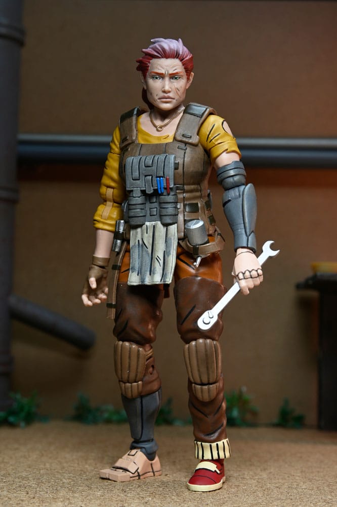 Teenage Mutant Ninja Turtles (The Last Ronin The Lost Years) Actionfigur Grammy April with Baby Yi & Moja 18 cm     