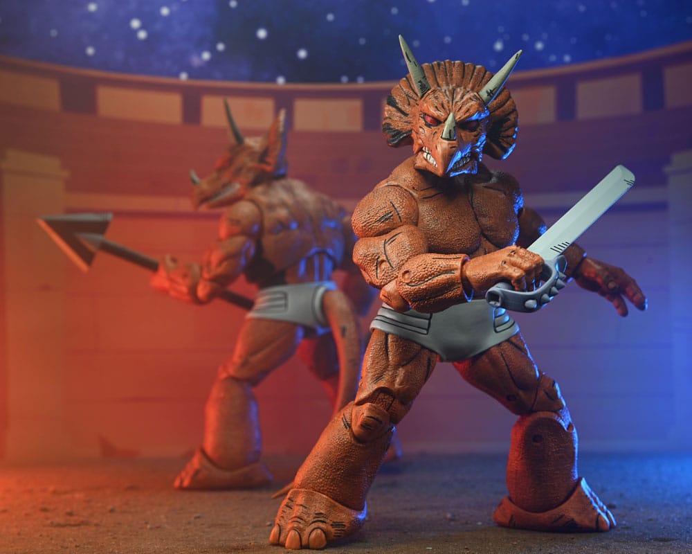 Teenage Mutant Ninja Turtles (Mirage Comics) Actionfigur Triceraton Gladiator 21 cm