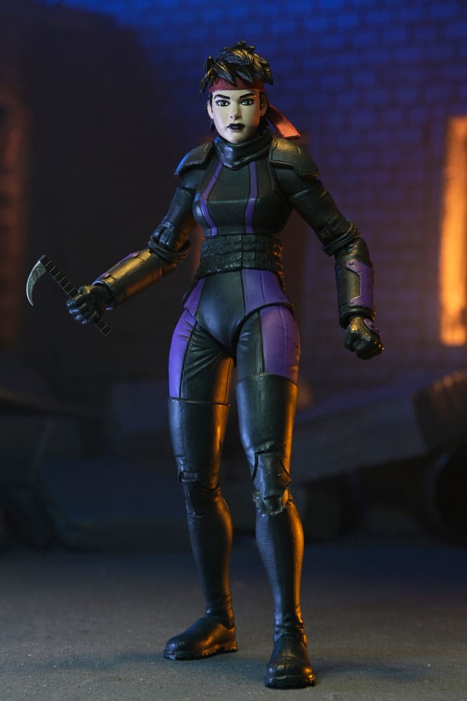 Teenage Mutant Ninja Turtles (The Last Ronin The Lost Years) Actionfigur Casey Marie with Last Ronin Motorcycle 18 cm