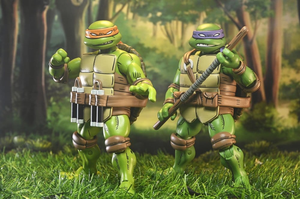 Teenage Mutant Ninja Turtles x Usagi Yojimbo Ultimate Actionfigur Michelangelo 18 cm