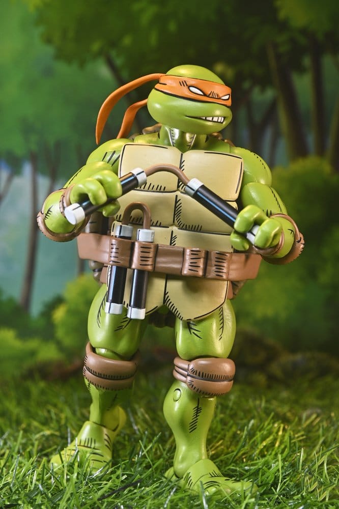Teenage Mutant Ninja Turtles x Usagi Yojimbo Ultimate Actionfigur Michelangelo 18 cm