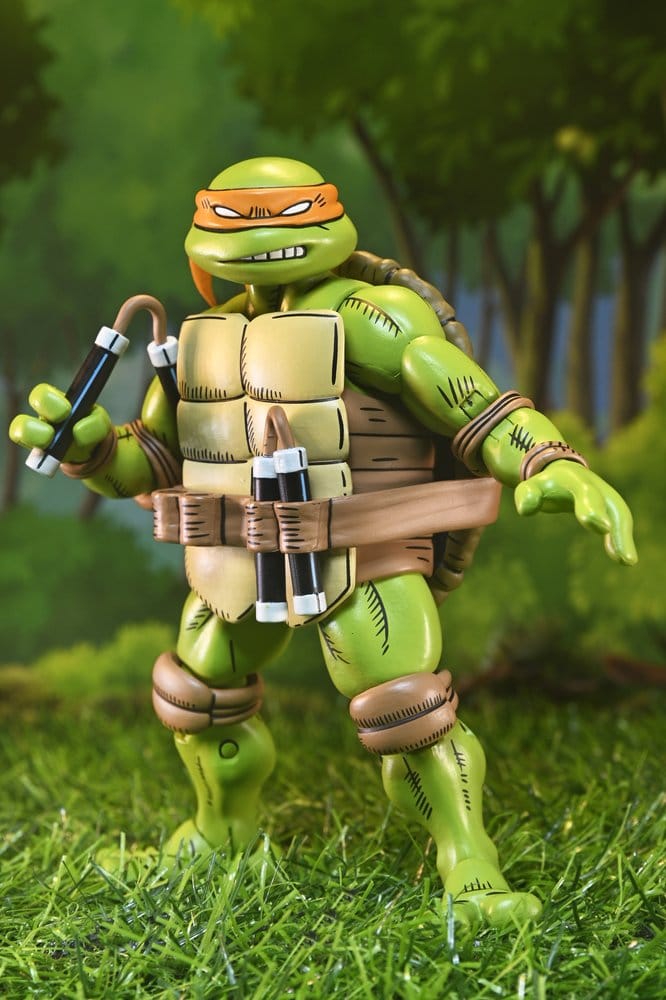 Teenage Mutant Ninja Turtles x Usagi Yojimbo Ultimate Actionfigur Michelangelo 18 cm