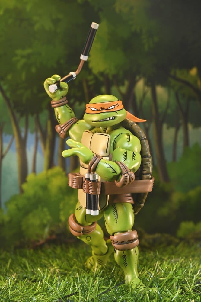 Teenage Mutant Ninja Turtles x Usagi Yojimbo Ultimate Actionfigur Michelangelo 18 cm