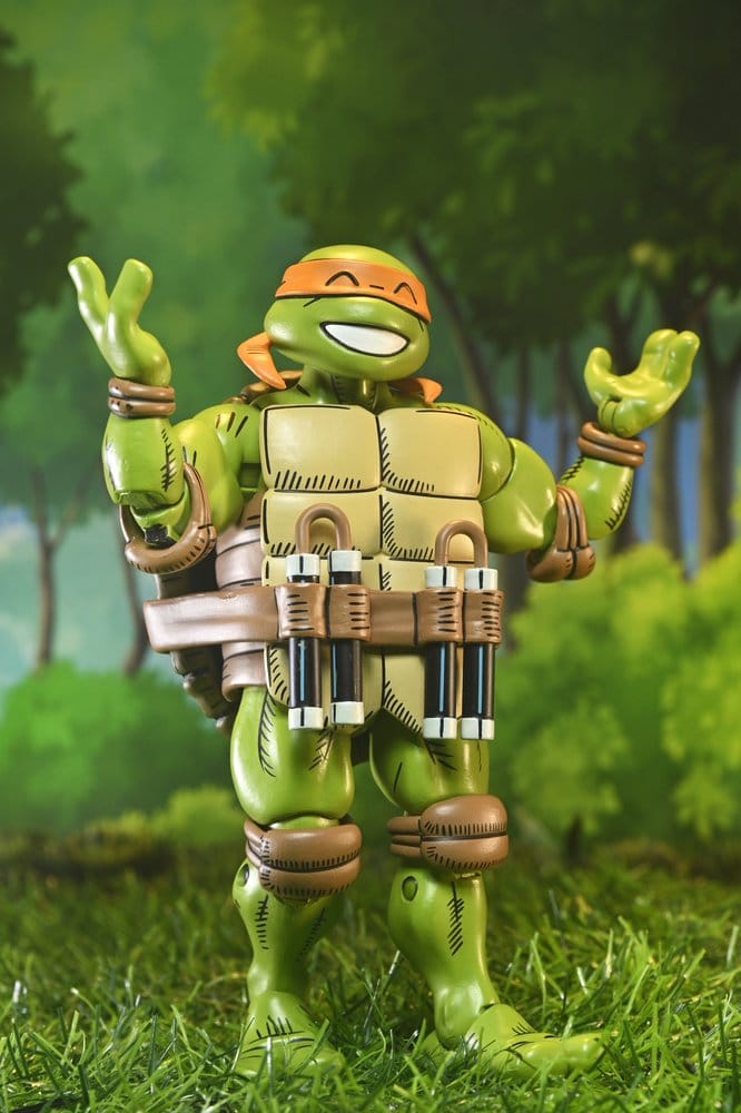 Teenage Mutant Ninja Turtles x Usagi Yojimbo Ultimate Actionfigur Michelangelo 18 cm