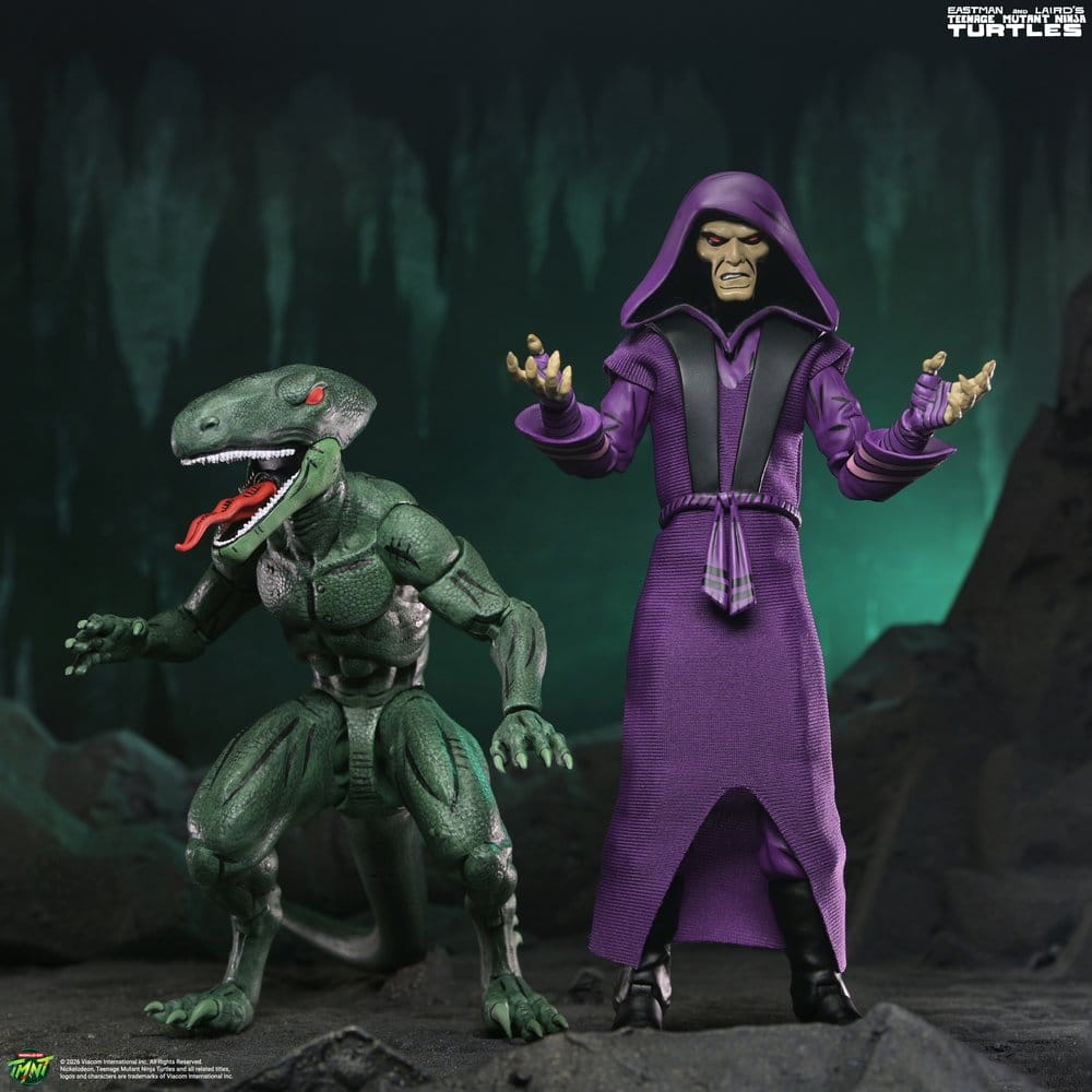 Teenage Mutant Ninja Turtles (Mirage Comics) Actionfiguren 2er-Pack Daimyo Orkai & Raptor 18 cm