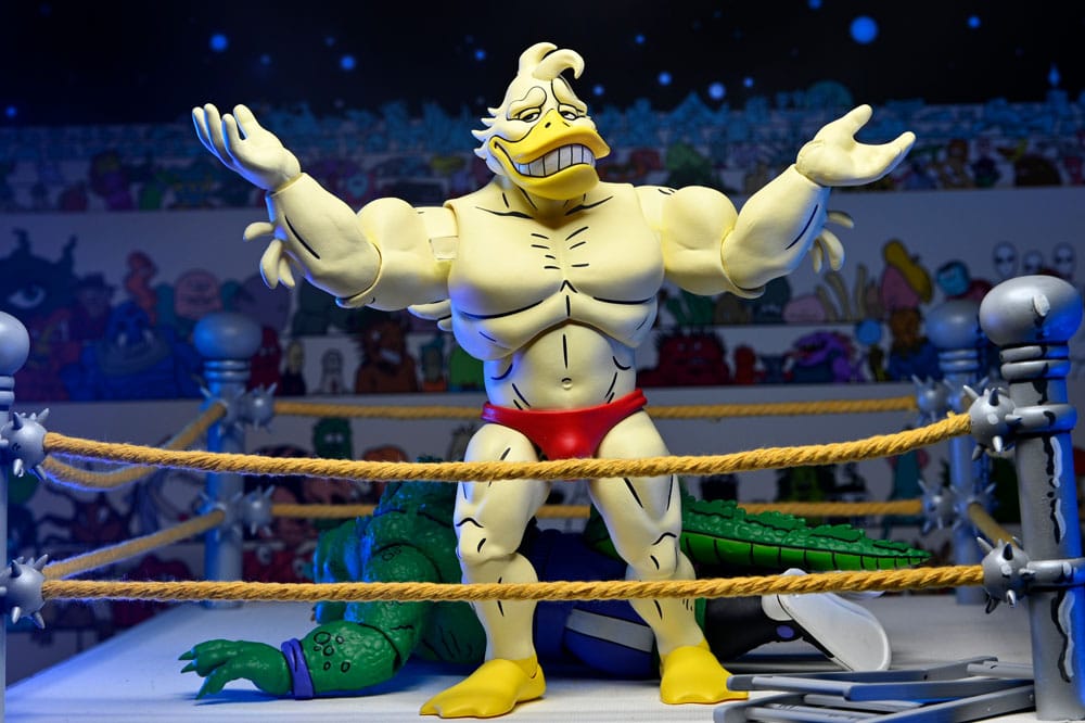 Teenage Mutant Ninja Turtles (Archie Comics) Actionfigur Stump Wrestling Ace Duck 18 cm