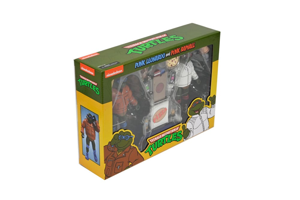 Teenage Mutant Ninja Turtles (Cartoon) Actionfigur Punk Leo and Punk Raph 2 Pack 18 cm         
