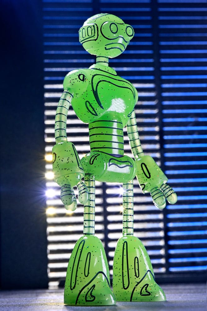 Teenage Mutant Ninja Turtles (Mirage Comics) Actionfigur Transmat Fugitoid GID 18 cm