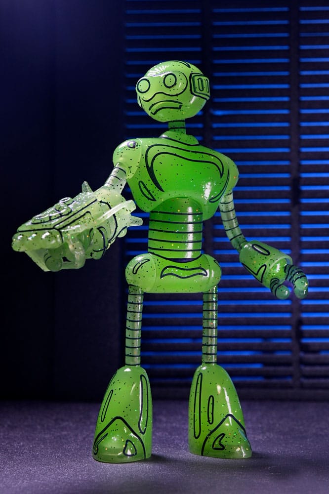 Teenage Mutant Ninja Turtles (Mirage Comics) Actionfigur Transmat Fugitoid GID 18 cm