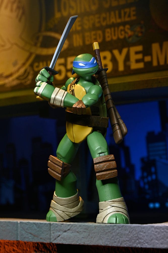 Teenage Mutant Ninja Turtles Actionfigur Ultimate Leonardo 18 cm