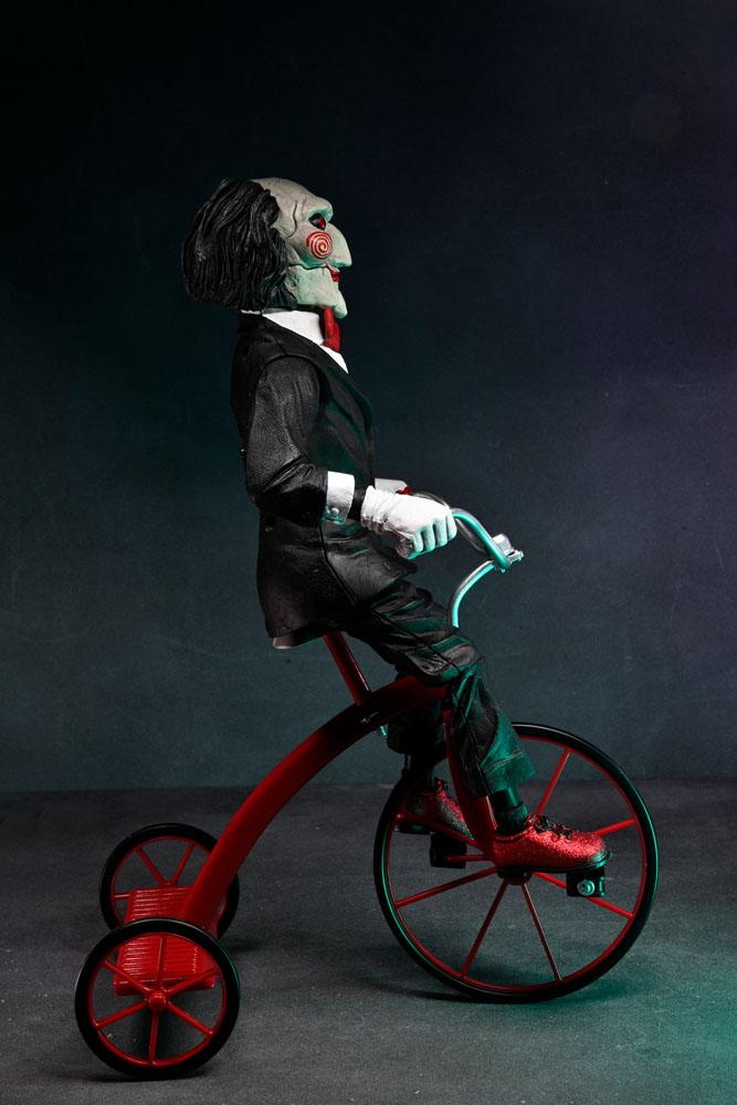 Saw Actionfigur mit Sound Billy mit Dreirad 30 cm