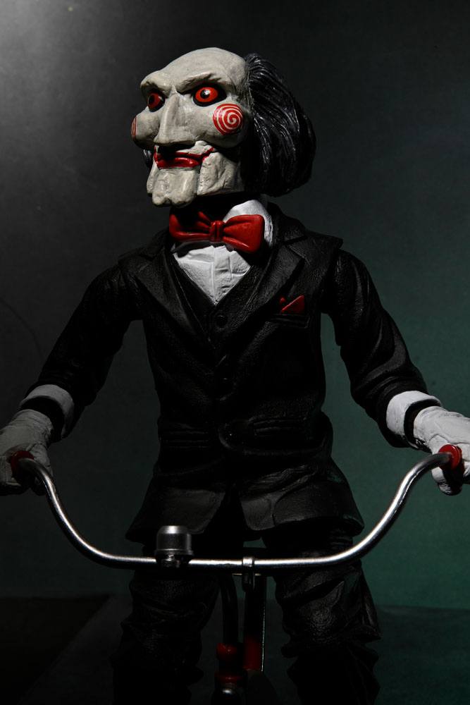 Saw Actionfigur mit Sound Billy mit Dreirad 30 cm