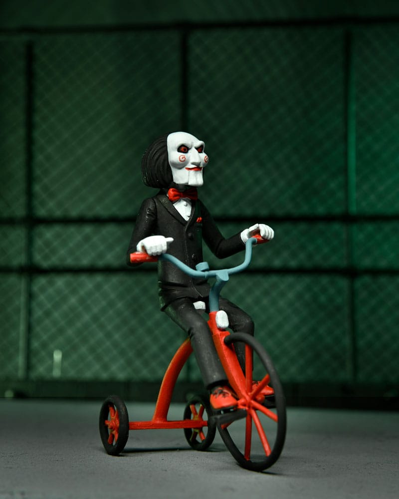 Saw Toony Terrors Actionfigur Jigsaw Killer with Billy and Tricycle Boxed Set 15 cm