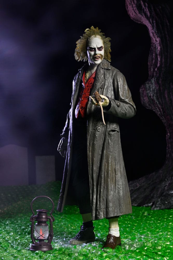 Beetlejuice 1988 Ultimate Actionfigur Beetlejuice: Tour Guide The Bio-Exorcist 18 cm          