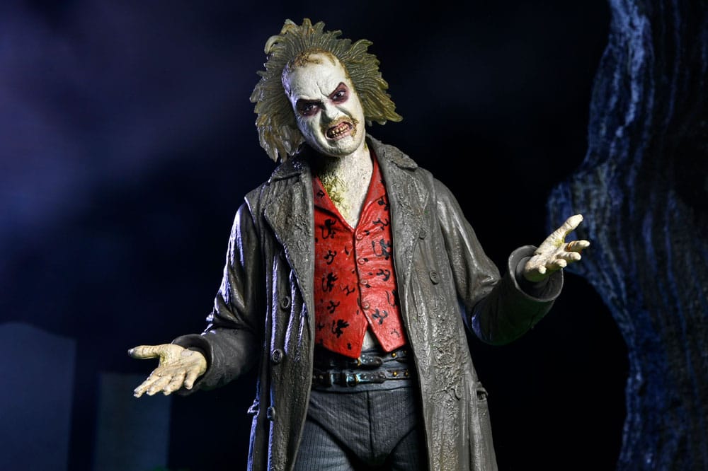 Beetlejuice 1988 Ultimate Actionfigur Beetlejuice: Tour Guide The Bio-Exorcist 18 cm          