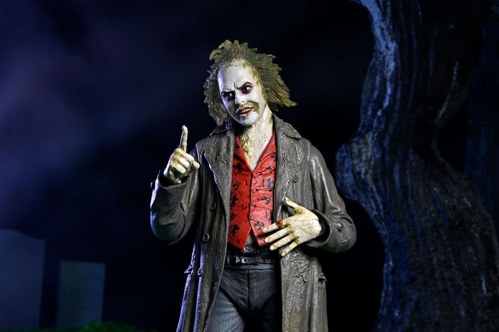 Beetlejuice 1988 Ultimate Actionfigur Beetlejuice: Tour Guide The Bio-Exorcist 18 cm          