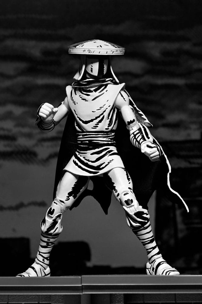 Teenage Mutant Ninja Turtles Actionfigur Elite Foot Ninja Guard Black & White 18 cm