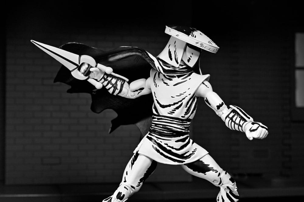 Teenage Mutant Ninja Turtles Actionfigur Elite Foot Ninja Guard Black & White 18 cm
