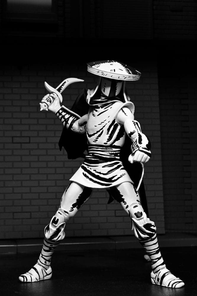 Teenage Mutant Ninja Turtles Actionfigur Elite Foot Ninja Guard Black & White 18 cm