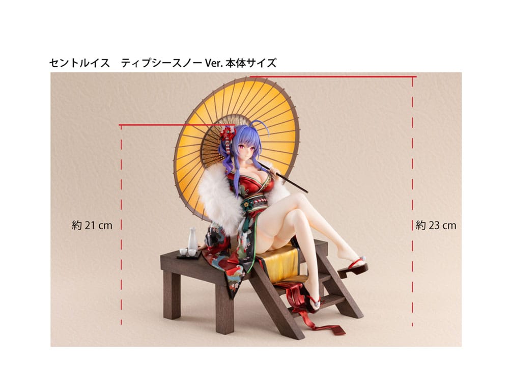 Azur Lane PVC Statue 1/7 St. Louis Spirits in the Snow Ver. 23 cm 