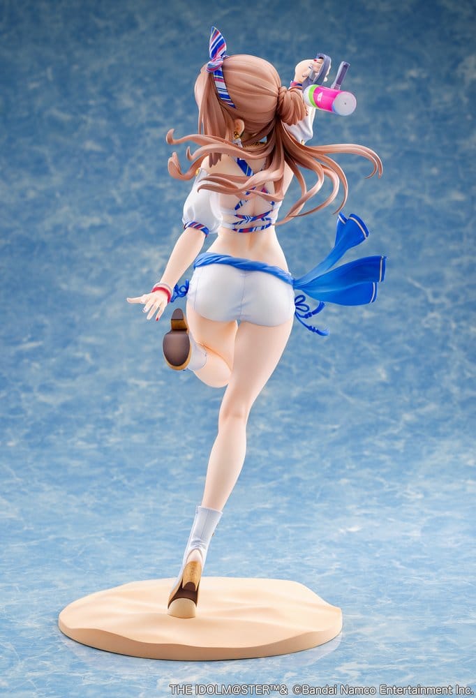 The Idolmaster Gakuen PVC Figur 1/7 Himesaki Rinami Kimi to Semi Blue Ver. With Bonus 27 cm