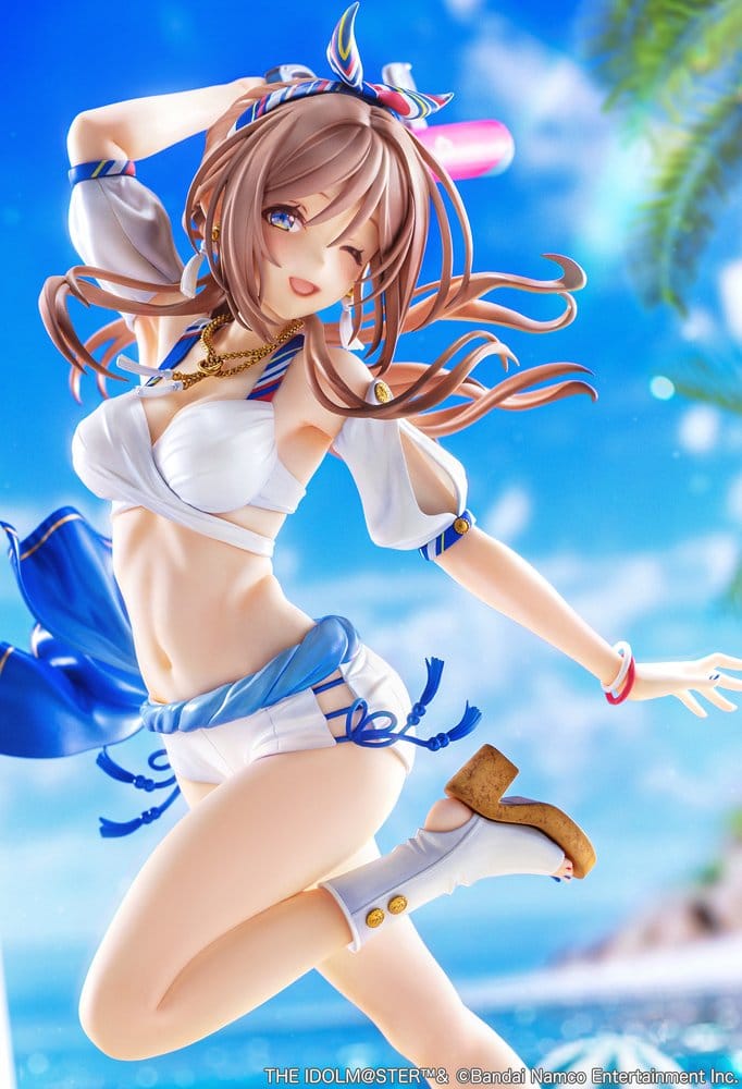 The Idolmaster Gakuen PVC Figur 1/7 Himesaki Rinami Kimi to Semi Blue Ver. 27 cm