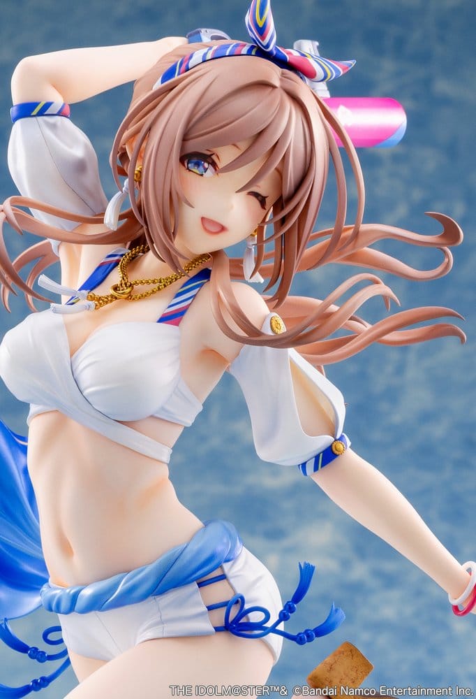 The Idolmaster Gakuen PVC Figur 1/7 Himesaki Rinami Kimi to Semi Blue Ver. 27 cm
