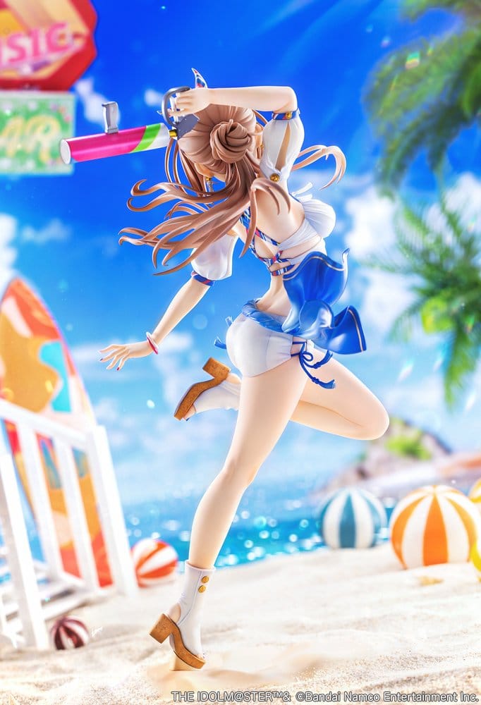 The Idolmaster Gakuen PVC Figur 1/7 Himesaki Rinami Kimi to Semi Blue Ver. 27 cm