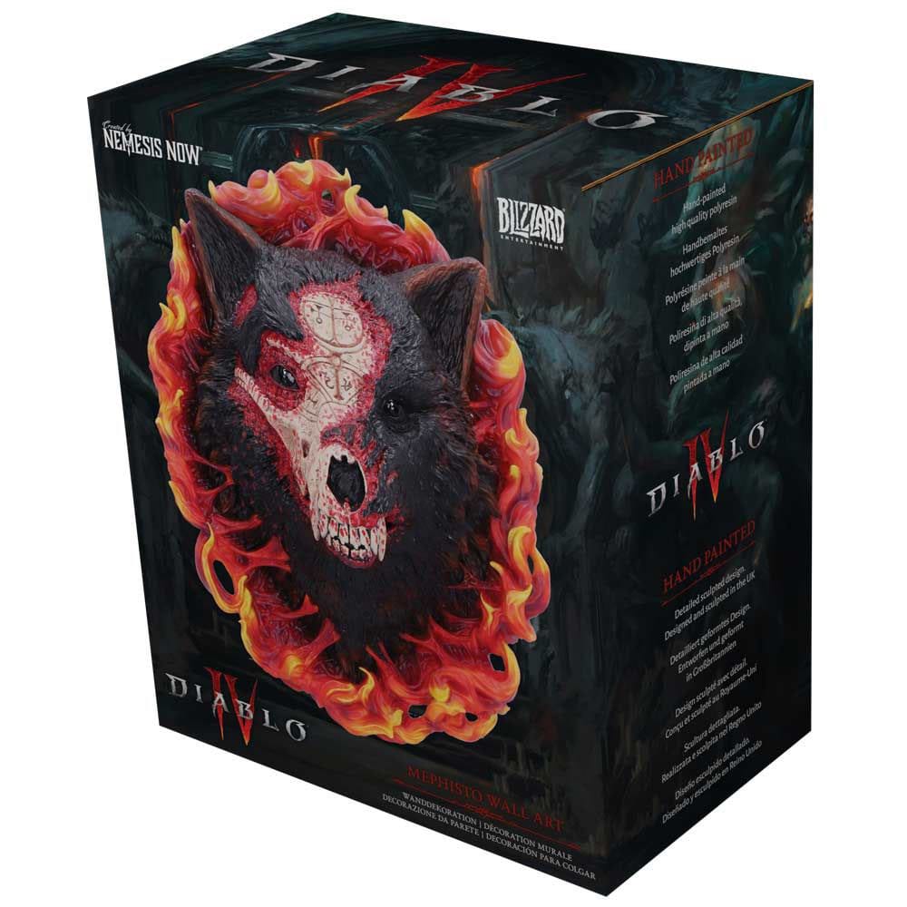 Diablo IV Wandschmuck Mephisto 30 cm 